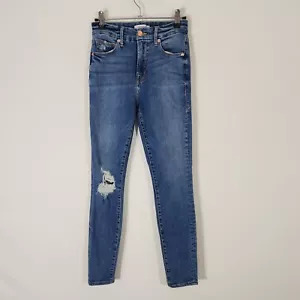 Good American Blue Jeans Good Waist 2/26 GW873T - Picture 1 of 8