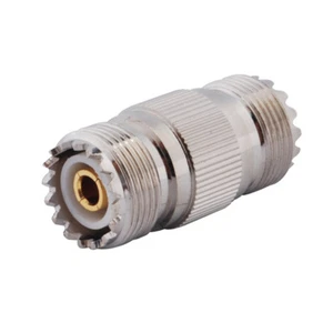SO-239 UHF Female to Female RF Coax Cable Adapter Connector for PL-259 UHF Male - Picture 1 of 3