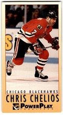 1993-94 Fleer PowerPlay Chris Chelios #47 Chicago Blackhawks