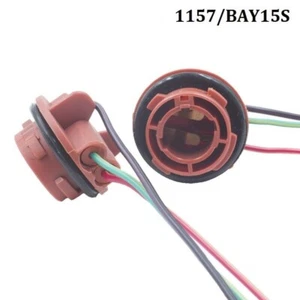 1x Lampenträger LED Träger BAY15s/1156 P21/5W + 2 Lampen - Bild 1 von 1