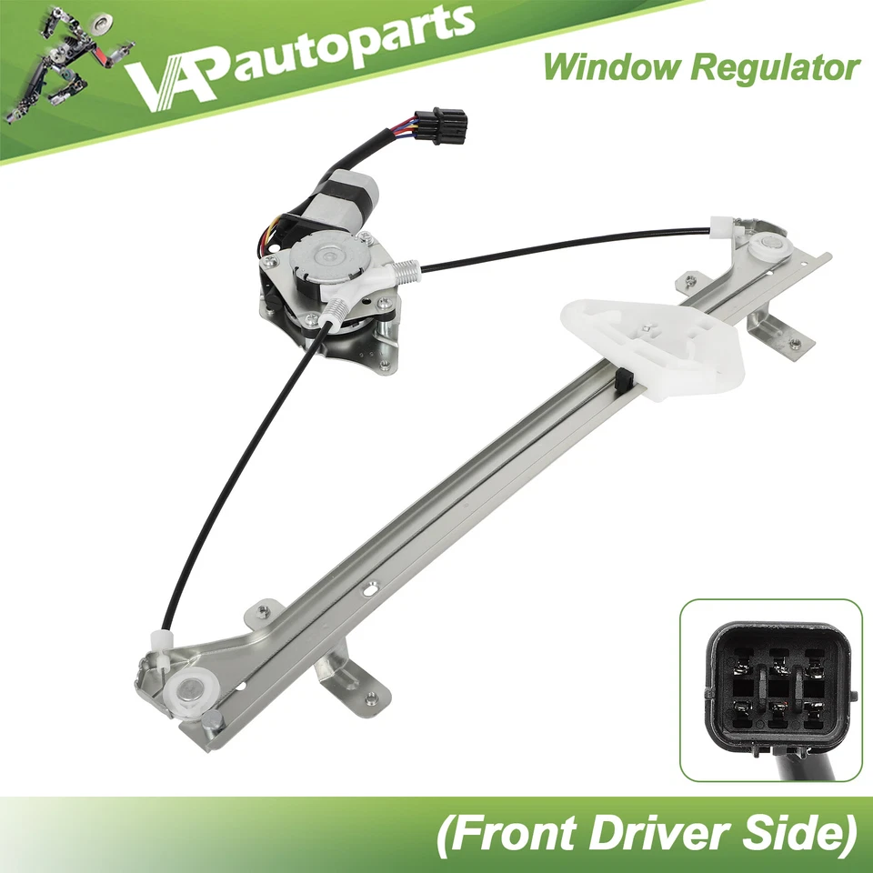 Regulador de ventana eléctrica delantero izquierdo apto para Honda Ridgeline 2014-2006 con motor Foto 1 de 4