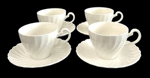 Set Of 4 Johnson Brothers Regency Ironstone Cup & Saucer Set England Excellent - Picture 1 of 13
