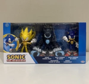 Sonic The Hedgehog FORMS 3 Figure Pack SUPER WAREHOG SONIC con GRIND SHOES 2025 - Foto 1 di 3