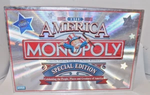 Monopoly  The America USA Special Edition 2002 Parker Brothers OPEN BOX - Picture 1 of 7