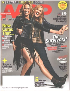 AARP Magazine October November 2014 Sheryl Crow Melissa Etheridge Health Issue - Picture 1 of 1
