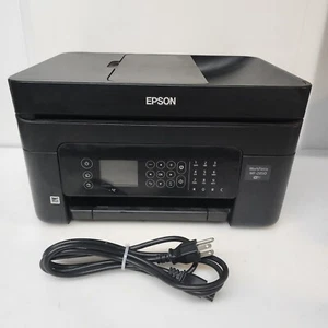 Epson Work Force WF-2850 Wireless Color All-in-One Printer Copier Scanner Black - Picture 1 of 15