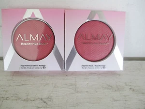 LOT OF 2 Almay Healthy Hue Powder Blush 300 Pink Flush 0.17 oz | new - Picture 1 of 3
