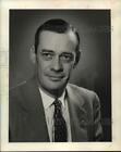 1955 Press Photo W. C. Hicks president of Port City State Bank, Houston, Texas