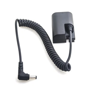 Cable adaptador de alimentación de batería ficticia de CC para Canon LP-E6 EOS 5D4 80D 7D II 60D - Imagen 1 de 3