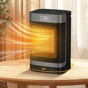 Ultra-Efficient & Secure Indoor Space Heater: 1500W PTC Technology - Picture 1 of 18