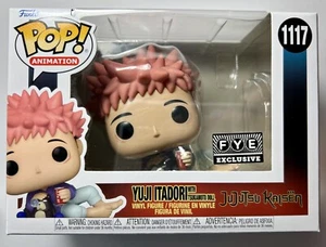 Funko POP! YUJI ITADORI #1117 w/Tsukamoto Doll Jujutsu Kaisen FYE Exclusive-NEW - Picture 1 of 8