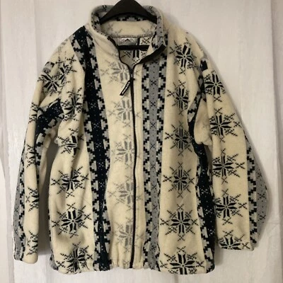 Chaqueta de montaña negra vintage para mujer de vellón medio equipo para exteriores cremallera completa Foto 1 de 4