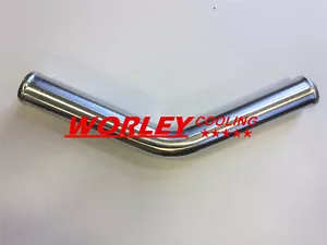 CA-2.5" 63mm 45 Degree Aluminum Turbo Intercooler Pipe Tubing Length L=600mm new - Picture 1 of 8