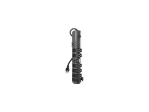 BELKIN BP108200-06 6 Feet 8 Outlets 1800 Joules Pivot-Plug Surge Protector - Picture 1 of 1