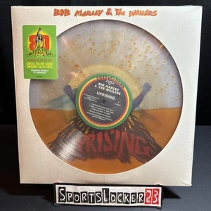 Bob Marley & The Wailers Uprising Orange Liquid Sunshine Filled Vinyl LE IN HAND - Picture 1 of 12