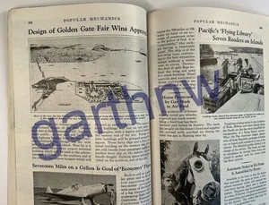 GOLDEN GATE EXPOSITION 1936 1ST ARCHITECTURAL DESIGN FEATURE 1939 WORLD’S FAIR - Picture 1 of 1