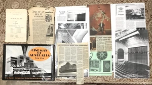 Cinemas of Australia via USA by Ross Thorne WITH Clippings HB Book with D/Jacket - Picture 1 of 9