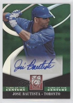 2014 Panini Donruss Elite Signatures Turn of the Century Jose Bautista #28 Auto - Image 1 of 2