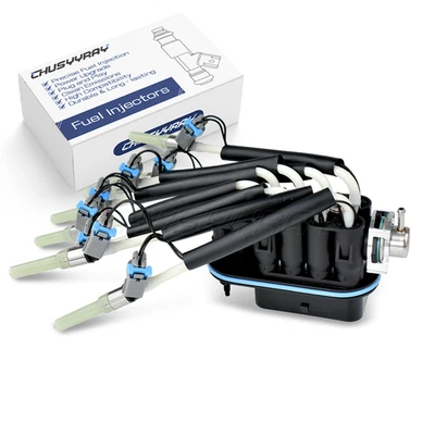 Inyector de combustible Spider 8 puertos FJ504 para Chevrolet C2500 V8 1996-1997 5,0 L Foto 1 de 4