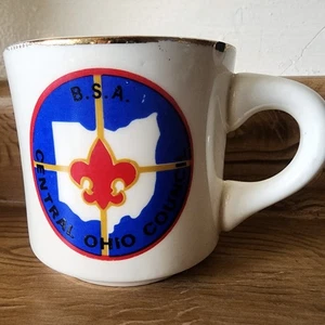 Taza vintage Boy Scouts of America taza BSA 3 1/4" - Imagen 1 de 7