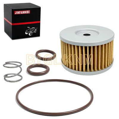 1PCS Oil Filter Kit For Suzuki DR650S SP600 SP500 DR650 Boulevard S40 Savage 650 - Image 1 of 4