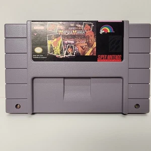 WWF Wrestlemania: The Arcade Game - Super Nintendo - Cartucho SNES - Probado - Imagen 1 de 7