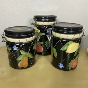 Set 3 Bidoni di Bloccaggio Pergolato Frutta Patricia Brubaker Internazionale Certificati - Foto 1 di 24
