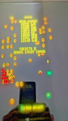 Atari Centipede Arcade Cocktail version 2 player 1980 original Amusement Machine - Image 1 of 4