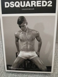 (1) DSQUARED2 Herren Jersey Baumwolle Stretch TRUNKS Unterwäsche (oliv/grün) 2XL - Bild 1 von 5
