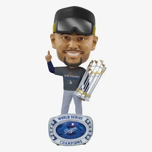 Mookie Betts Los Angeles Dodgers 2024 World Series Locker Ring Bobblehead - Picture 1 of 1