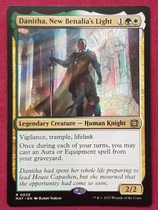 Magic The Gathering MARCH OF THE MACHINE AFTERMATH DANITHA NEW BENALIA'S LIGHT - Picture 1 of 2