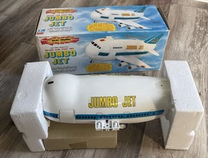 1986 Jumbo Jet Flugzeug mit Box Motor Sounds Spielzeugflugzeug - Leader🌟 NEU! YouTube !!! - Bild 1 von 21