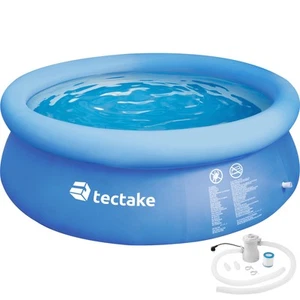 Swimmingpool Garten Quick up Planschbecken Schwimmbecken Rund Filterpumpe Ø300cm - Bild 1 von 12