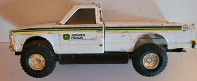 Винтажный пикап Ertl John Deere Dealer GMC 4x4 прессованная сталь сделано в США - Изображение 1 из 4