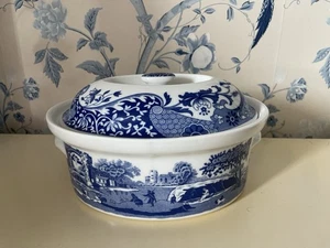 Spode Blue Italian Casserole Dish - Picture 1 of 6