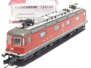 Fleischmann N 734124 SBB 6 achsige Elok Re 6 6 11673 rot NEU OVP - Picture 1 of 3