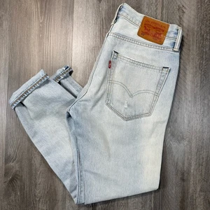 Levi’s 512 Slim Taper Selvedge Jeans Light Wash Herren W30 L30 Maße 30x28 - Bild 1 von 21