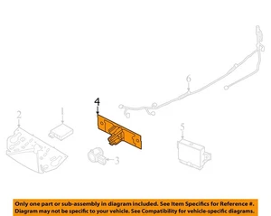 NISSAN OEM 21-23 Rogue Electrical Components-Park Sensor Cover 285336RB1E - Bild 1 von 2
