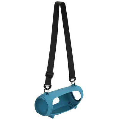 Funda protectora de silicona para JBL Charge 5 bolsa de altavoz de dientes azules funda de silicona Foto 1 de 4