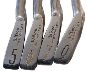 WILSON LAURA BAUGH SIGNATURE IRON SET 5,6,7,9 IRONS - Picture 1 of 3