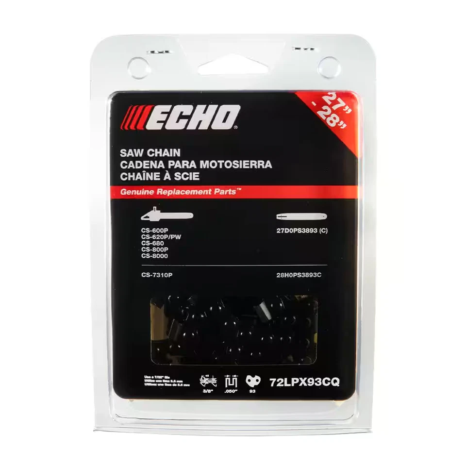 27 in. cadena motosierra cincel - 93 eslabones Foto 1 de 4