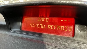 9649862680 28114199-9 DISPLAY CENTRALE LCD AD UN PULSANTE @ Peugeot 307 wagon - Foto 1 di 8