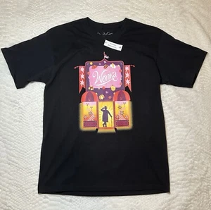 Camiseta negra Wonka Candy Factory Logo para hombre talla L - Imagen 1 de 7
