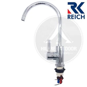 RICH MIXER TAP TREND S 33mm AGUJERO CUELLO CISNE CÁMPERVAN CABALLO MOTOHOME BARCO - Imagen 1 de 3