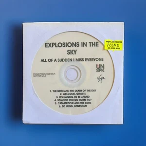 Explosions In The Sky โ All Of A Sudden I Miss Everyone 2007 US Promo CD ๐๐ฎ - Picture 1 of 3