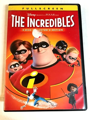 The Incredibles 2 disc set Full Screen DVD Ships  Same Day With Tracking - Image 1 of 2