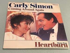 Carly Simon - Coming Around Again - Vinyl Record 7" Single - 1986 Arista - Picture 1 of 5