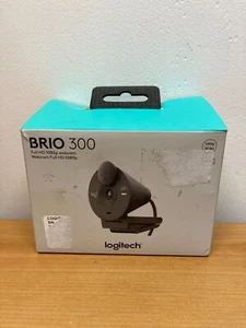 Logitech Brio 300 Full HD 1080p Webcam - Black 960-001497 - Picture 1 of 2
