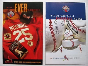 St Louis Cardinals Merchandise Catalogs 1998 2001 Cap Shirt Trikot Jacke Ball - Bild 1 von 1