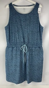 Abito Lou & Grey, blu, nero a pois nuovo con etichetta taglia XL, senza maniche 84,95€, tasche, 01 - Foto 1 di 9